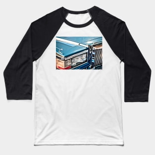 Gleaming 80s Cadillac Baseball T-Shirt